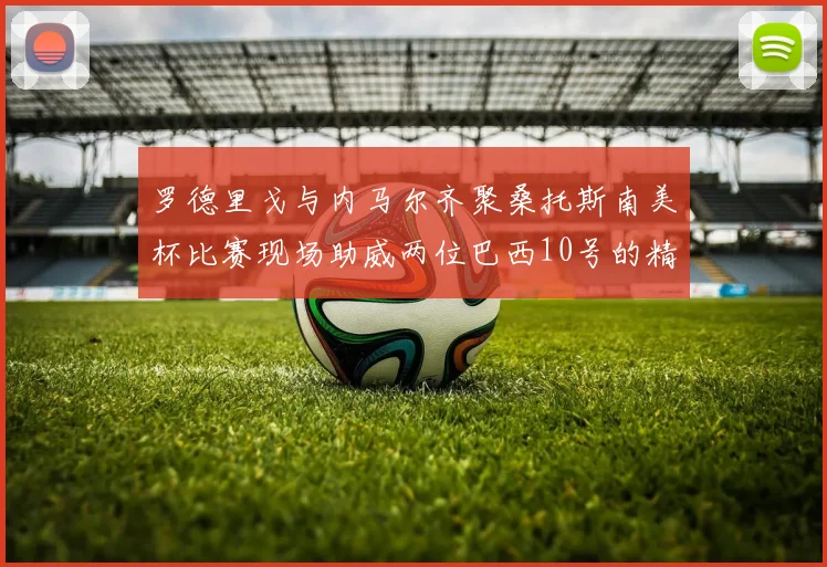 罗德里戈与内马尔齐聚桑托斯南美杯比赛现场助威两位巴西10号的精彩时刻